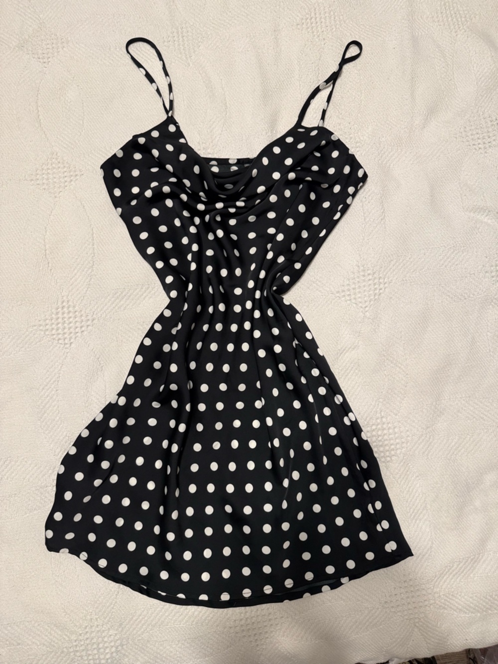 Black and White Polka Dot Dress Anthropologie
